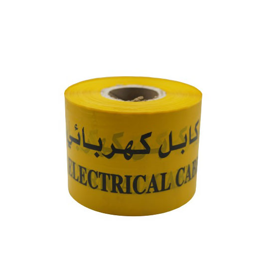Buy Yellow Electrical Warning Tape - 6"x300mtr Online | Safety | Qetaat.com
